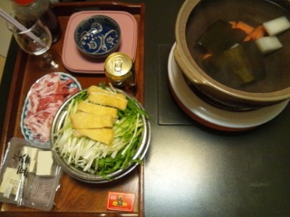 鍋の準備 鍋の準備